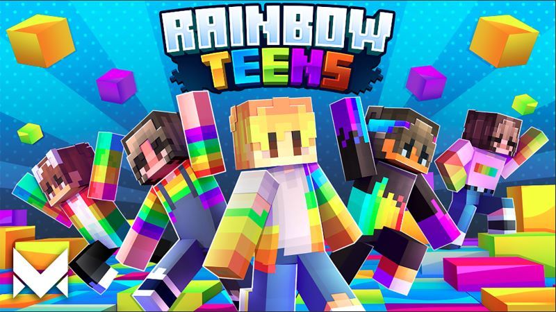 Rainbow Teens on the Minecraft Marketplace by MerakiBT Rainbow Teens on the Minecraft Marketplace by MerakiBT
