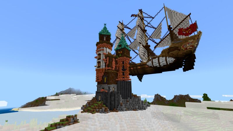 Steampunk Airship by G2Crafted