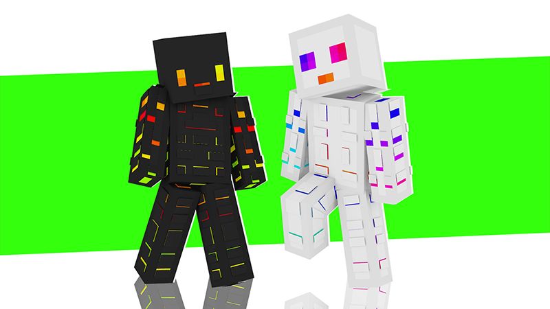 NEON HACK on the Minecraft Marketplace by ChewMingo NEON HACK on the Minecraft Marketplace by ChewMingo