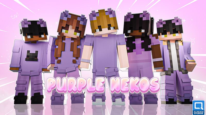 Purple Nekos