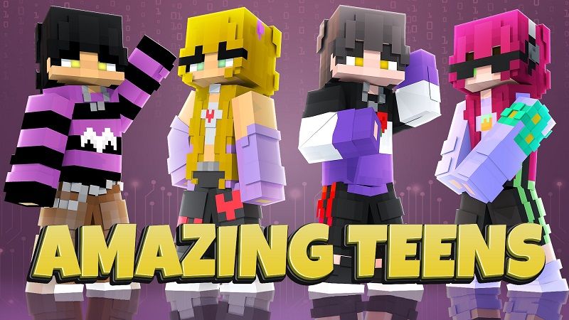 Amazing Teens by Street Studios (Minecraft Skin Pack) - Minecraft ...