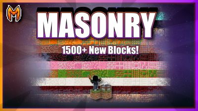 Masonry on the Minecraft Marketplace by Metallurgy Blockworks