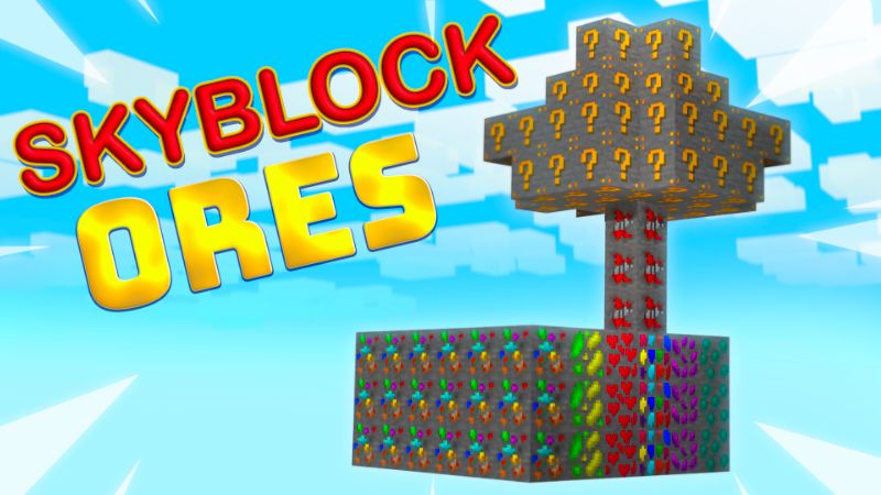 Skyblock Ores on the Minecraft Marketplace by Volcano Skyblock Ores on the Minecraft Marketplace by Volcano