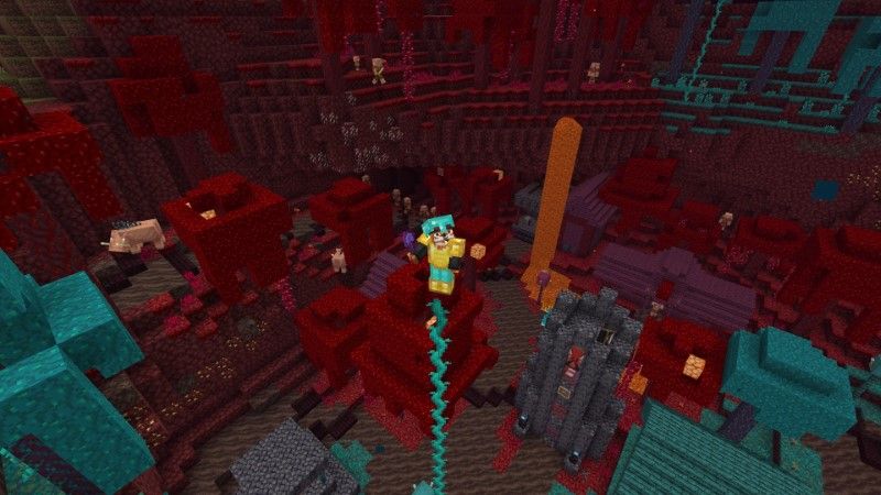 Nether in the Overworld by Lifeboat