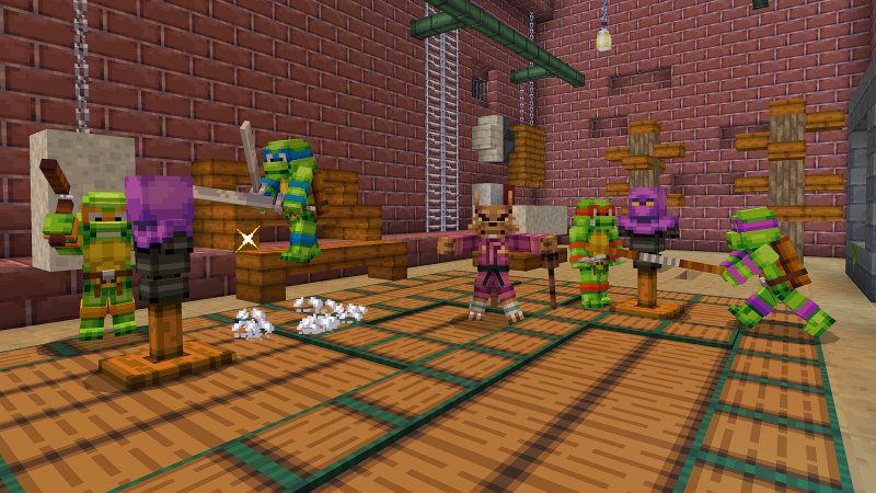 Teenage Mutant Ninja Turtles by Minecraft