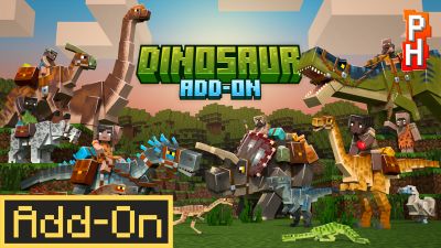 Dinosaur AddOn on the Minecraft Marketplace by PixelHeads