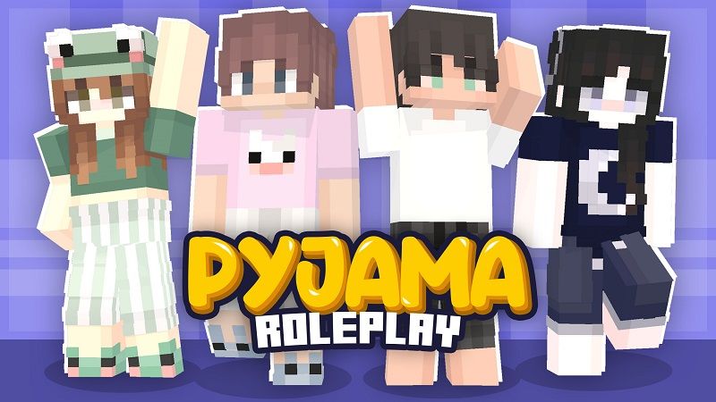 Girls minecraft online pyjamas