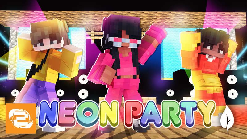 Neon Party on the Minecraft Marketplace by 2-Tail Productions Neon Party on the Minecraft Marketplace by 2-Tail Productions