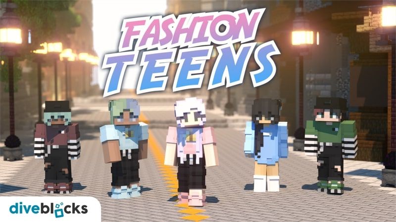 Fashion Teens on the Minecraft Marketplace by Diveblocks Fashion Teens on the Minecraft Marketplace by Diveblocks