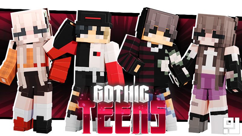 Gothic Teens on the Minecraft Marketplace by inPixel