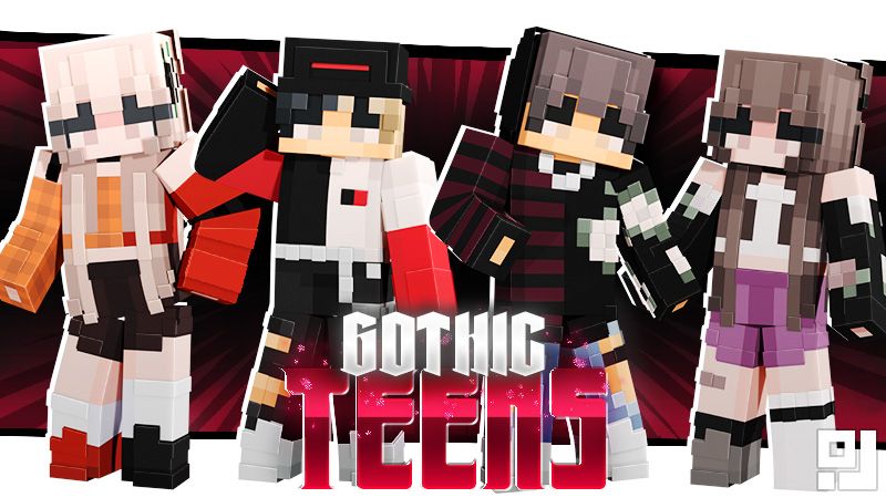 Gothic Teens on the Minecraft Marketplace by inPixel Gothic Teens on the Minecraft Marketplace by inPixel