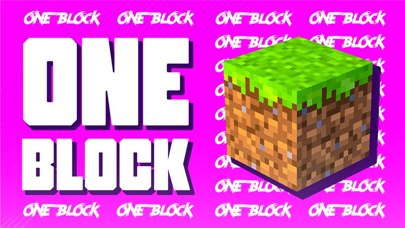 One Block on the Minecraft Marketplace by 4KS Studios One Block on the Minecraft Marketplace by 4KS Studios