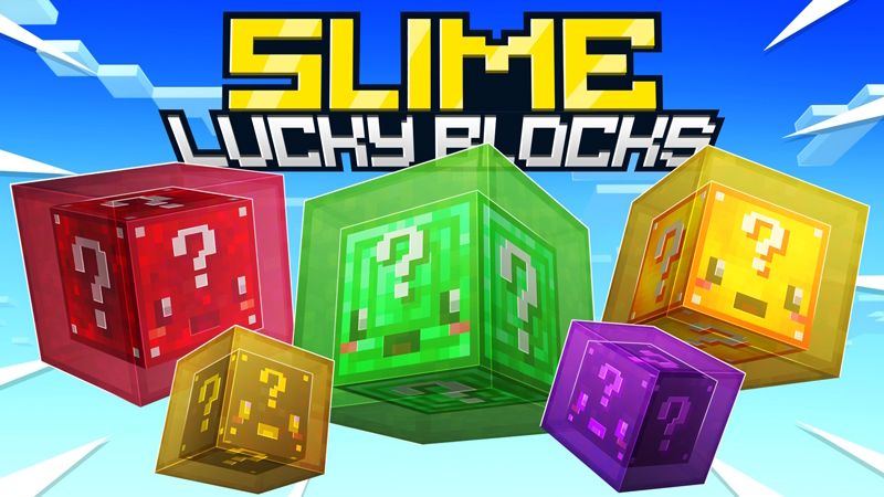 Slime Lucky Blocks on the Minecraft Marketplace by The Craft Stars Slime Lucky Blocks on the Minecraft Marketplace by The Craft Stars