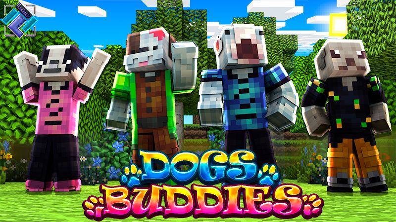 Dogs Buddies on the Minecraft Marketplace by PixelOneUp