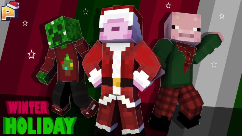 Winter Holiday on the Minecraft Marketplace by Pixelationz Studios
