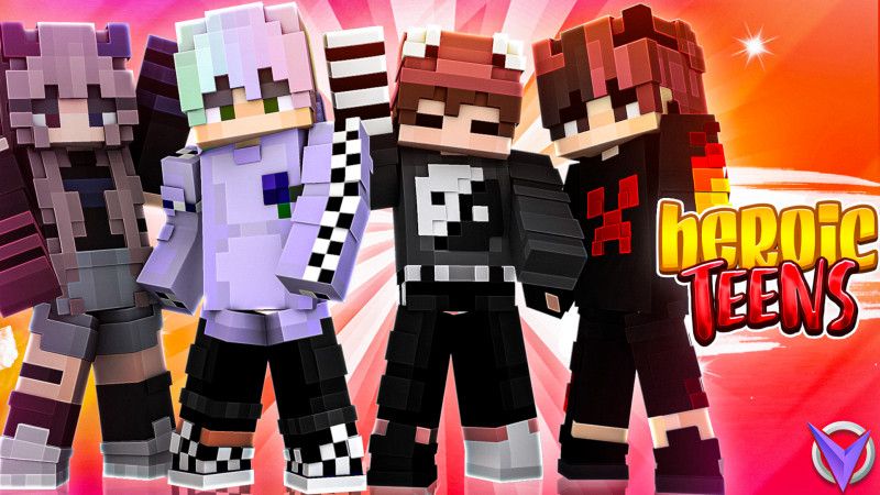 Heroic Teens on the Minecraft Marketplace by Team Visionary Heroic Teens on the Minecraft Marketplace by Team Visionary
