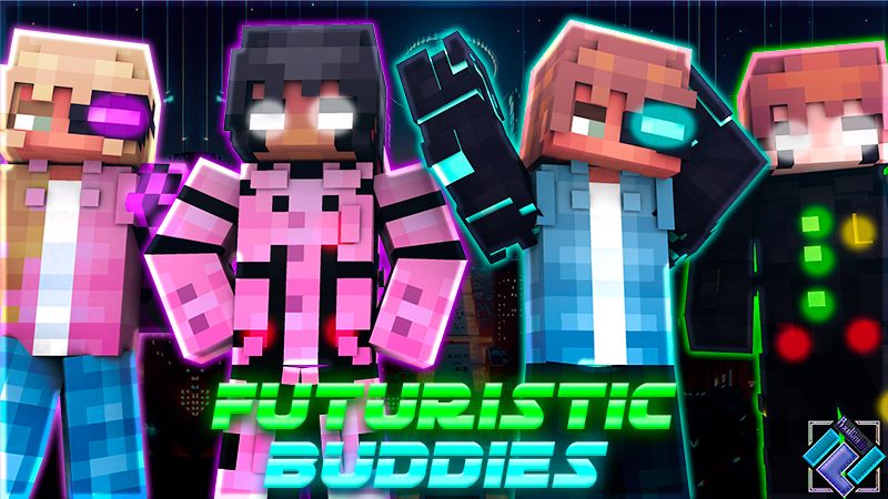 Futuristic Buddies on the Minecraft Marketplace by PixelOneUp