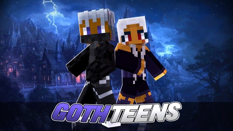 Goth Teens on the Minecraft Marketplace by Nitric Concepts Goth Teens on the Minecraft Marketplace by Nitric Concepts