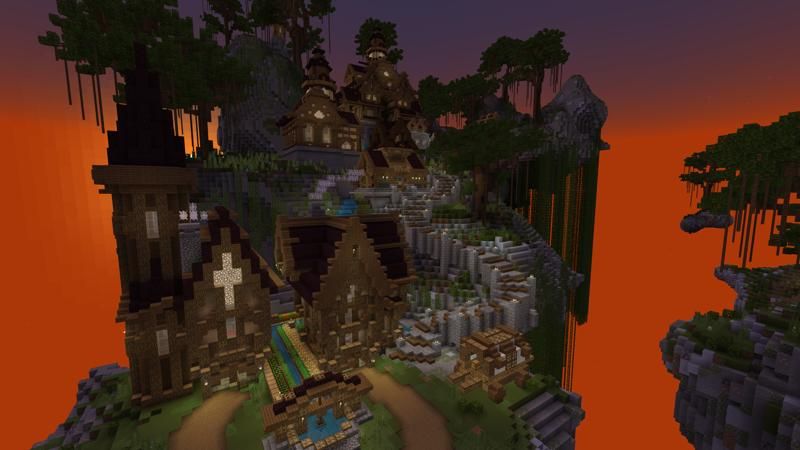 Skyblock Skye Town by Waypoint Studios