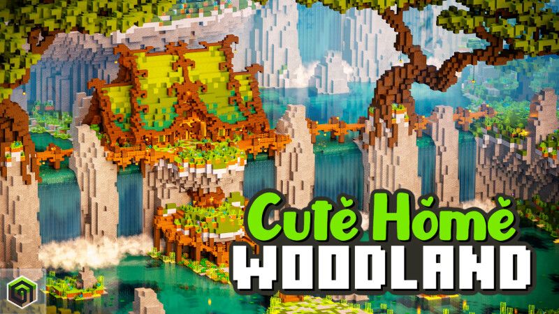 Cute Home Woodland on the Minecraft Marketplace by CrackedCubes Cute Home Woodland on the Minecraft Marketplace by CrackedCubes