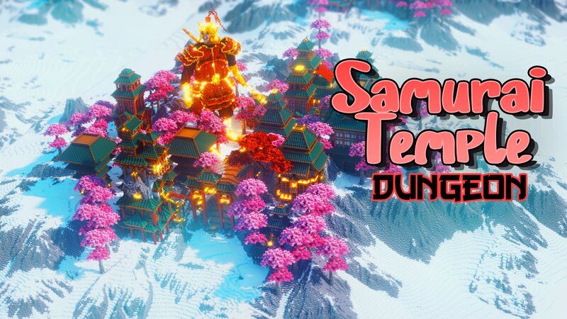 Samurai Temple Dungeon on the Minecraft Marketplace by Ninja Block Samurai Temple Dungeon on the Minecraft Marketplace by Ninja Block