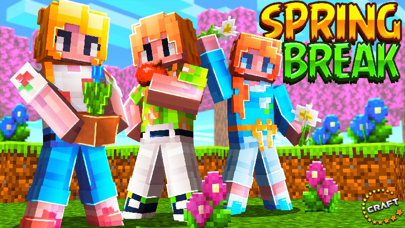 Spring Break on the Minecraft Marketplace by The Craft Stars