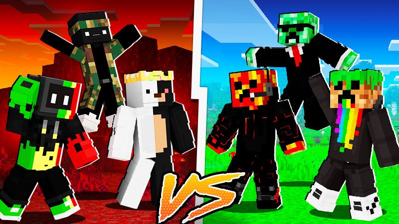 Pro VS Creeper on the Minecraft Marketplace by inPixel