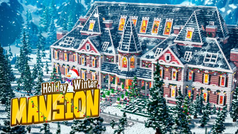 Holiday Winter Mansion