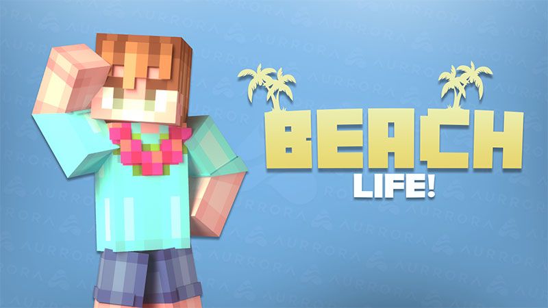 Beach Life on the Minecraft Marketplace by Aurrora Skins Beach Life on the Minecraft Marketplace by Aurrora Skins