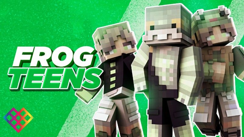 Frog Teens on the Minecraft Marketplace by Rainbow Theory Frog Teens on the Minecraft Marketplace by Rainbow Theory