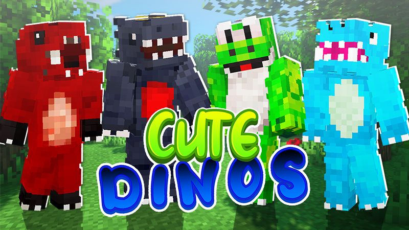 Cute Dinos on the Minecraft Marketplace by Blu Shutter Bug Cute Dinos on the Minecraft Marketplace by Blu Shutter Bug