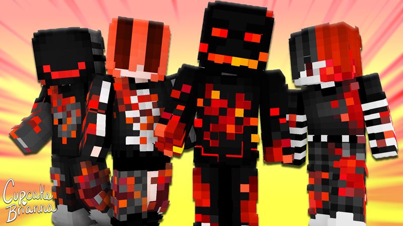 Lava Glow Skin Pack on the Minecraft Marketplace by CupcakeBrianna