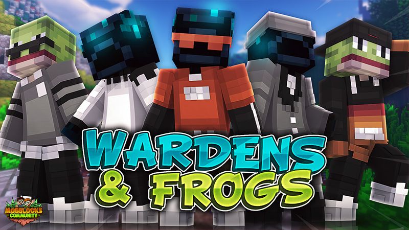 Wardens Frogs on the Minecraft Marketplace by MobBlocks Wardens Frogs on the Minecraft Marketplace by MobBlocks