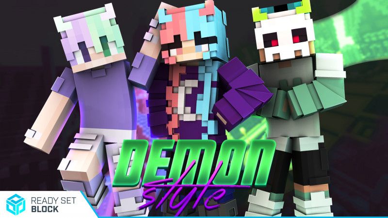 Demon Style on the Minecraft Marketplace by Ready, Set, Block! Demon Style on the Minecraft Marketplace by Ready, Set, Block!