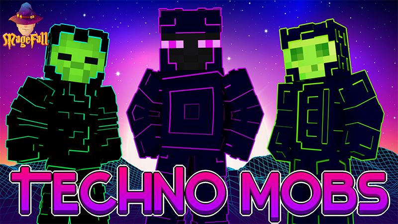 Techno Mobs on the Minecraft Marketplace by Magefall Techno Mobs on the Minecraft Marketplace by Magefall