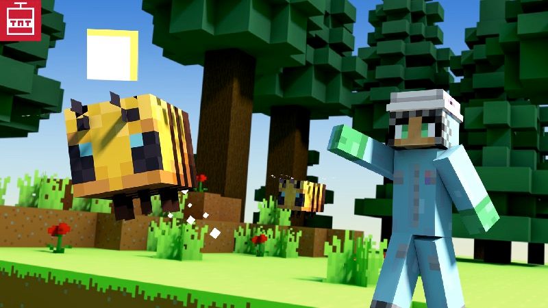 Bee Masters on the Minecraft Marketplace by TNTgames Bee Masters on the Minecraft Marketplace by TNTgames