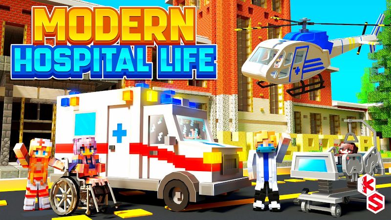 Modern Hospital Life on the Minecraft Marketplace by Kreatik Studios Modern Hospital Life on the Minecraft Marketplace by Kreatik Studios