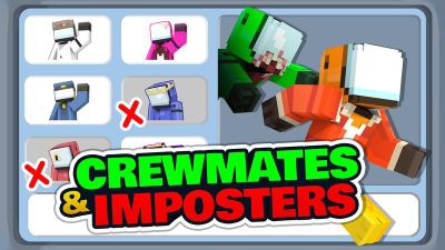 Crewmates  Imposters on the Minecraft Marketplace by Cubed Creations