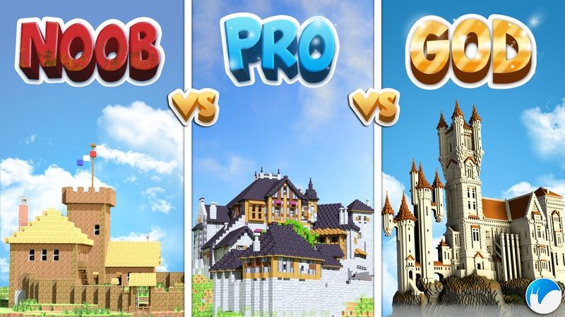 Noob VS Pro VS God: Castles Noob VS Pro VS God: Castles
