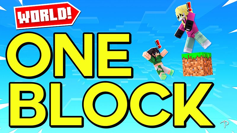 ONE BLOCK WORLD on the Minecraft Marketplace by Pickaxe Studios ONE BLOCK WORLD on the Minecraft Marketplace by Pickaxe Studios