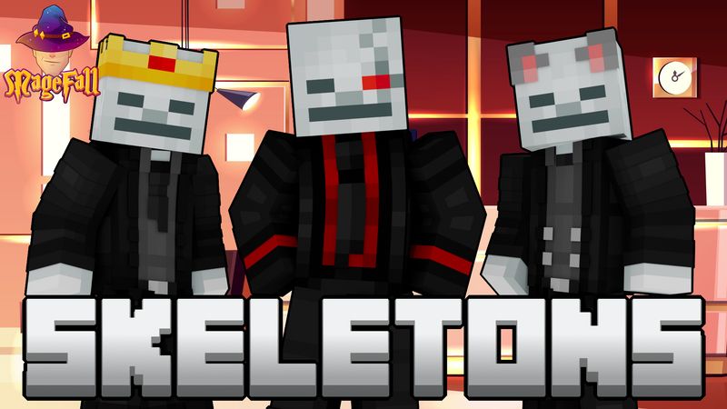 Skeletons on the Minecraft Marketplace by Magefall Skeletons on the Minecraft Marketplace by Magefall