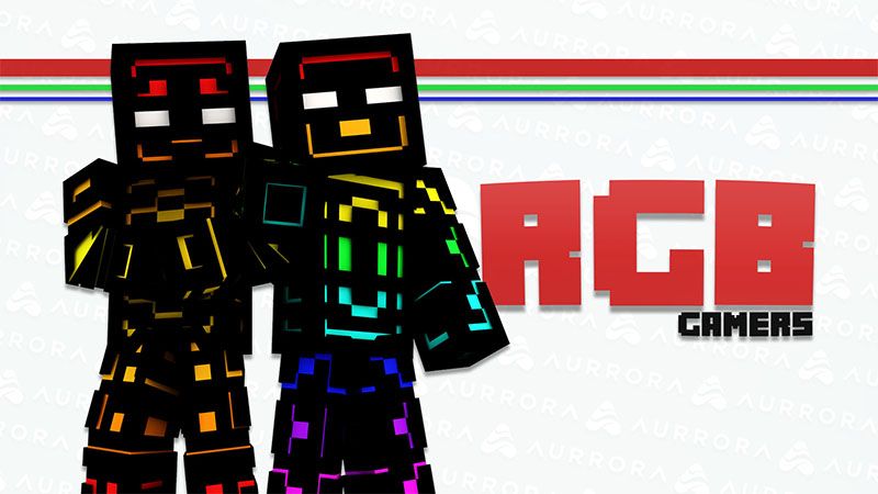 RGB Gamers on the Minecraft Marketplace by Aurrora Skins RGB Gamers on the Minecraft Marketplace by Aurrora Skins