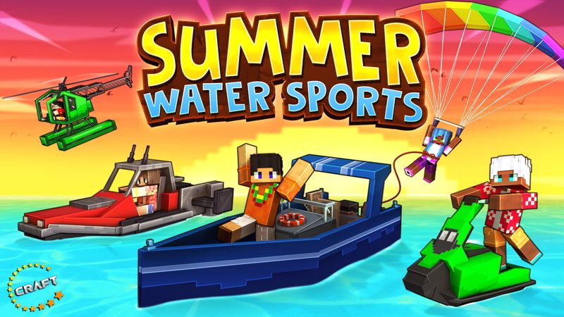 Summer Water Sports on the Minecraft Marketplace by The Craft Stars Summer Water Sports on the Minecraft Marketplace by The Craft Stars
