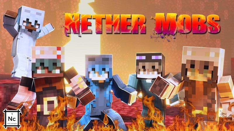 Nether Mobs by Nitric Concepts (Minecraft Skin Pack) - Minecraft ...