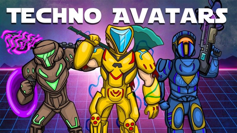 Techno Avatars on the Minecraft Marketplace by BBB Studios Techno Avatars on the Minecraft Marketplace by BBB Studios
