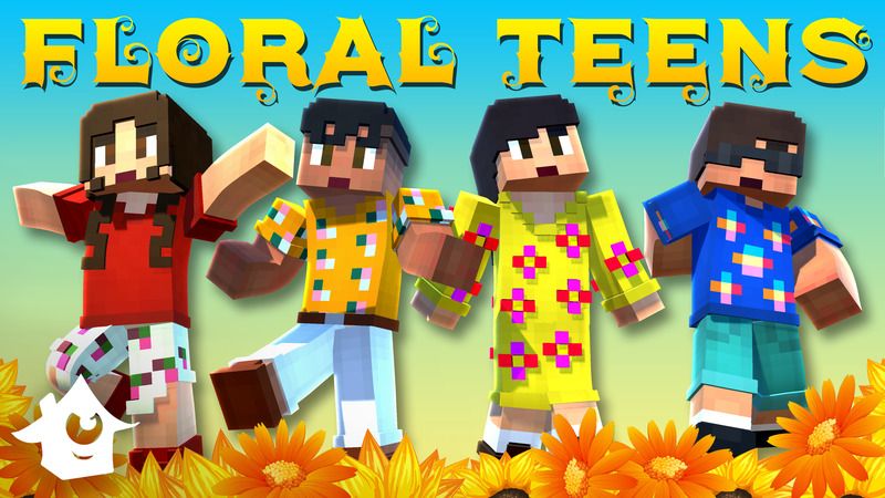 Floral Teens on the Minecraft Marketplace by House of How Floral Teens on the Minecraft Marketplace by House of How