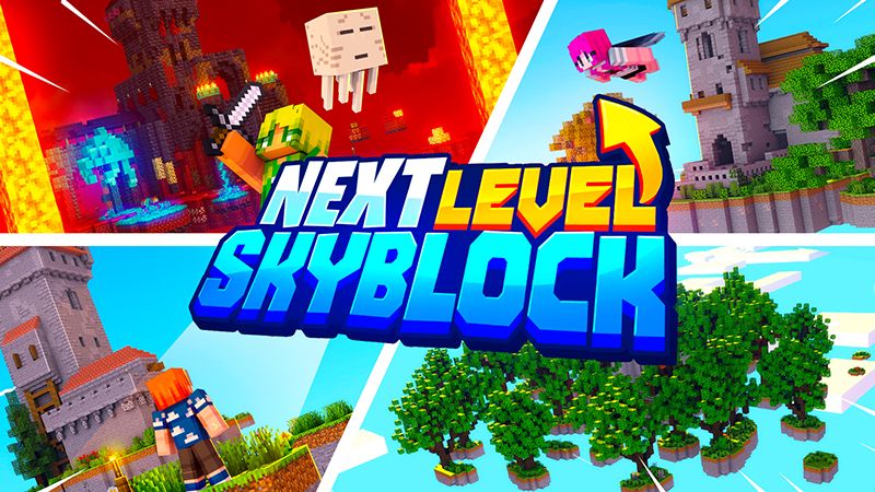 Next Level Skyblock on the Minecraft Marketplace by Mine-North Next Level Skyblock on the Minecraft Marketplace by Mine-North
