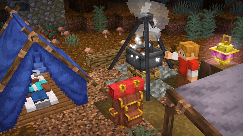 Camping Backpack 1.3 Add-On by HorizonBlocks
