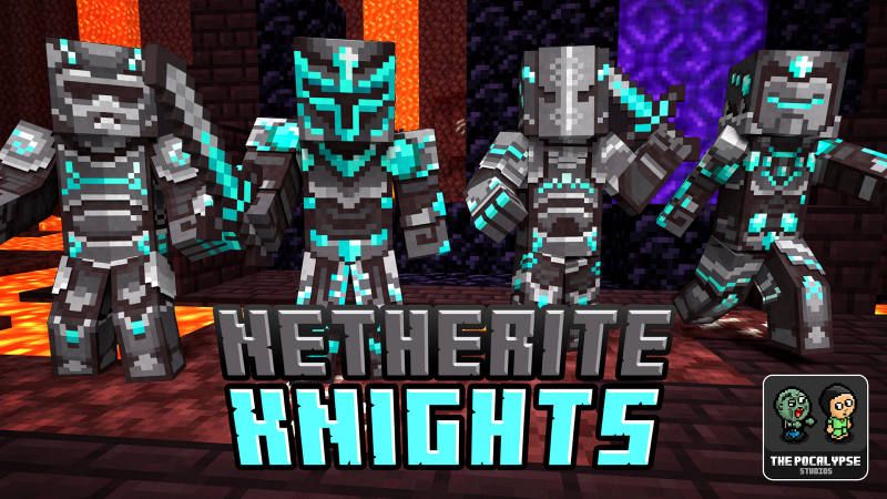 Netherite Knights by BLOCKLAB Studios (Minecraft Skin Pack) - Minecraft ...