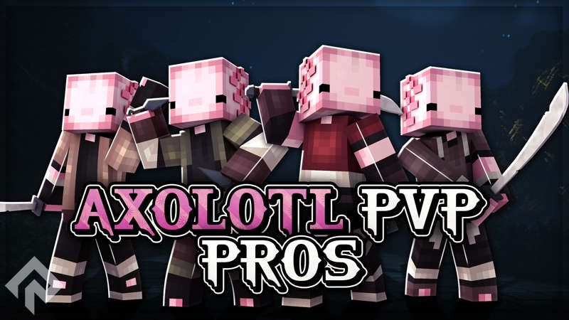 Axolotl Pvp Pros on the Minecraft Marketplace by RareLoot Axolotl Pvp Pros on the Minecraft Marketplace by RareLoot